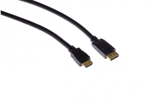 Mercodan PRO Displayport HDMI 0,5m kabelis, ULTRA SOFT, V1.2,