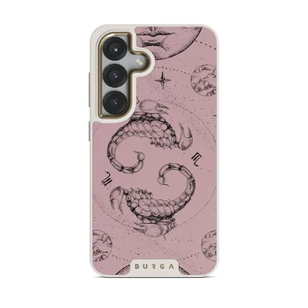 Scorpio - Samsung Galaxy S25 Case, Elite Light (Magnetic) / Gold / Pink