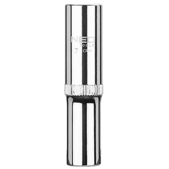 Šešiakampė galvutė Topex 1/4", 7 mm
