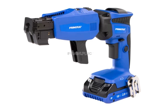 AKUMULIATORINIS SUKTUVAS RAWLPLUG GIPSO KARTONUI 18V 2x2.0 Ah  R-PDS18-M2A/ŽEMA KAINA