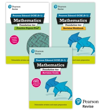 New Pearson Revise Edexcel GCSE Maths (Foundation) Complete Revision & Practice Bundle - for 2026, 2027 exams