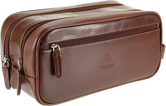 Vyriškas kosmetikos krepšys Visconti MZ100, ruda