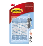 Kabliukas 3M Command T17006CC, plastikas, skaidri, 6 vnt. kaina