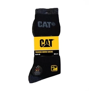 Kojinės Cat CAT TERM 41/45, juodos, 41-45, 2 vnt.