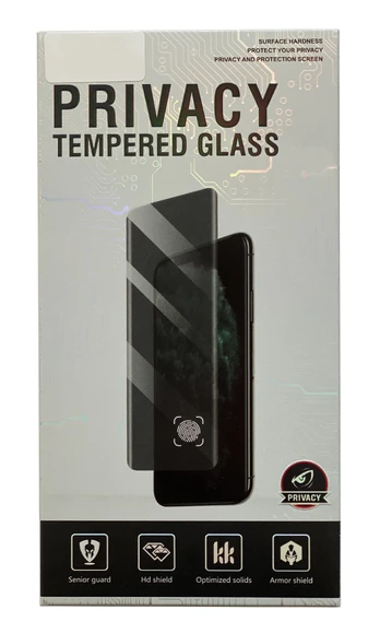 LCD apsauginis stikliukas Full Privacy Apple iPhone 17 / 17 Pro juodas