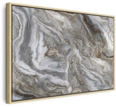 Artgeist Paveikslas - Stone abstractions – marble structures in neutral shades