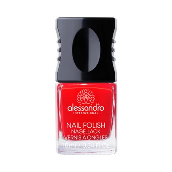 Alessandro Nail Polish Nagų lakas, 112 Classic Red