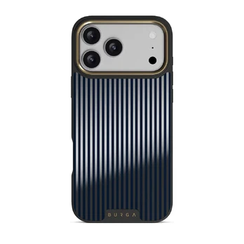 Fine Line - iPhone 17 Pro Max Case, Elite Mirror Dark (MagSafe) / Gold