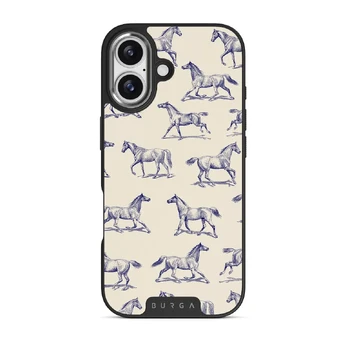 Derby Race - iPhone 17 Case, Elite Dark (MagSafe) / Silver