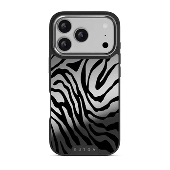 Imperial - iPhone 17 Pro Case, Elite Mirror Dark (MagSafe) / Silver