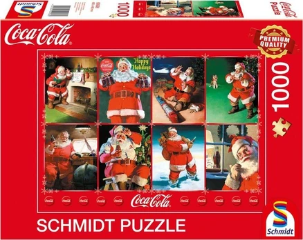 Schmidt Spiele Schmidt Dėlionė 1000 vnt. - Coca-Cola Kalėdų Senelis