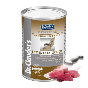 DR. CLAUDER'S Sensible horse konservai šunims su arkliena, 400 g
