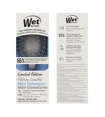 Wet Brush Holographic Mini Detangler plaukų šepetys