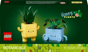 LEGO Botanicals 10349 Happy Plants kaina
