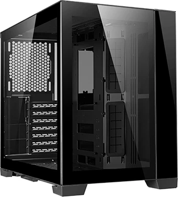 Korpusas Lian Li O11 Dynamic Mini Midi-Tower, juoda