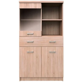 Vitrina Top Mix 2D1W1S/80, sonomos ąžuolo