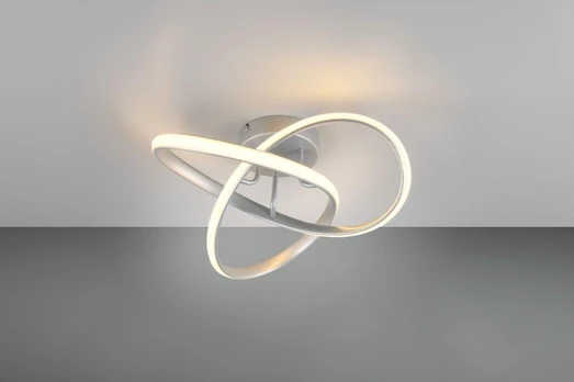 Meo LED ceiling lamp grey gaismeklis