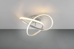 Meo LED ceiling lamp grey gaismeklis kaina