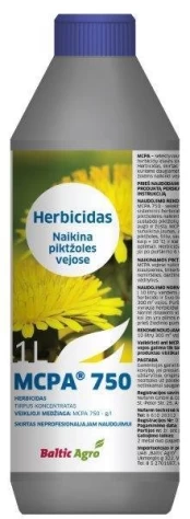 Herbicidas MCPA, 1 l kaina