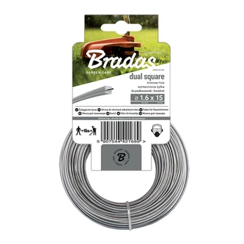 Trimerio valas Bradas RIPPER DUAL Square, 3,0mm x 15m