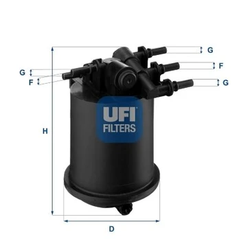 Kuro filtras UFI 24.086.00