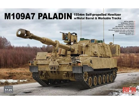RFM Rye Field Model - M109A7 Paladin Self-Propelled Howitzer, 1/35, 5129