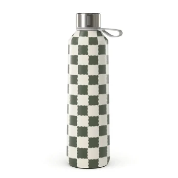 Retro Grid - Water Bottle, 800 ml
