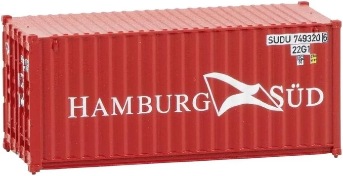 Faller 20' Hamburg Süd 182001 H0 konteineris, 1 vnt.