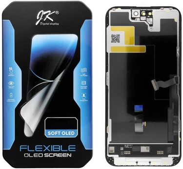 JK LCD Ekranas for IPHONE 14 PRO MAX SOFT OLED (Change IC)
