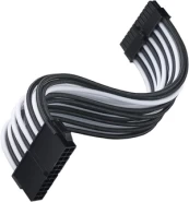 Kabelis SilverStone 24-Pin ATX Extension Cable 24-Pin-ATX female, 24-Pin-ATX male, 0.3 m kaina