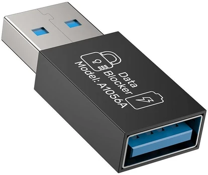 Unitek Adapteris blokujący dane USB-A