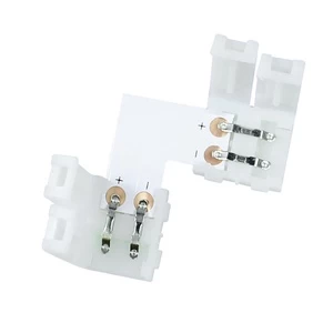Jungtis LED juostai LED-CON-L10, balta