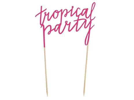Torto viršus "aloha Tropical Party", 24 cm