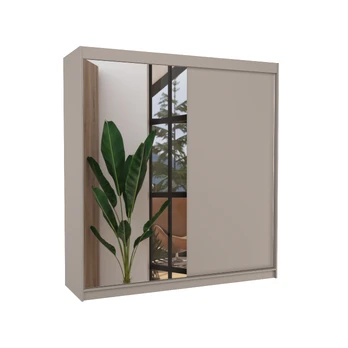 Sliding wardrobe with mirror DELLA 200