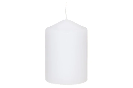 Polar Kynttilat Pillar candle baltas 7x10 cm