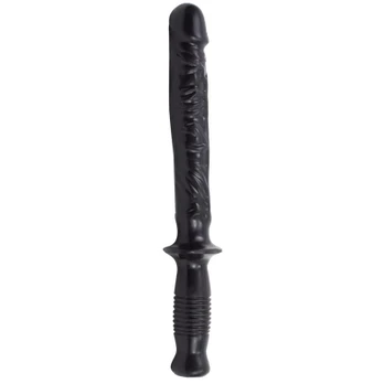 Doc Johnson Manhandler Intimate Wand 37cm Baltas Ergonomic Handle