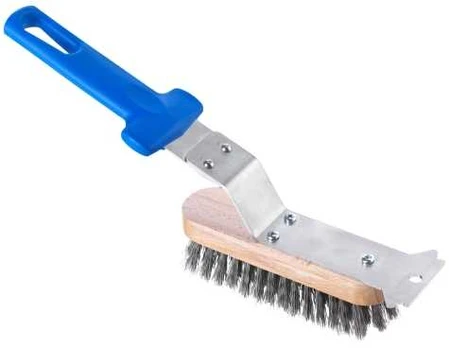 Bosch for grills. Nerūdijantis plienas bristles.With scraper