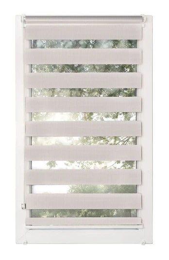 Roletas MINI Diena-Naktis DN 07 PILKA, 73x150 cm