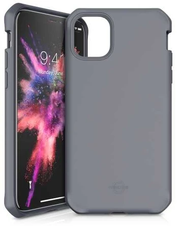 Dėklas ITSKINS SPECTRUM SOLID cover til iPhone 11 Pro Max / XS Max®. Grå
