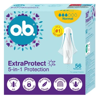 O.B. ExtraProtect Normalus tamponas 56szt.