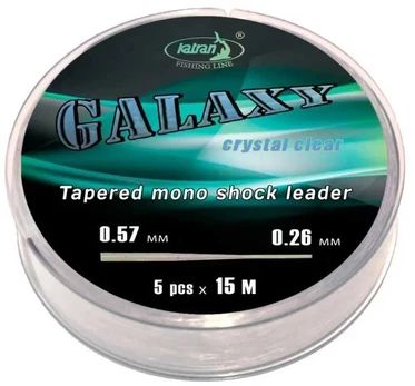 Shockleader Katran Galaxy Crystal Clear 0,28-57mm (5 vnt.)