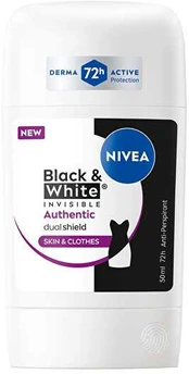 Nivea Solid antiperspirant B&W Authentic Anti-Perspirant 50 ml
