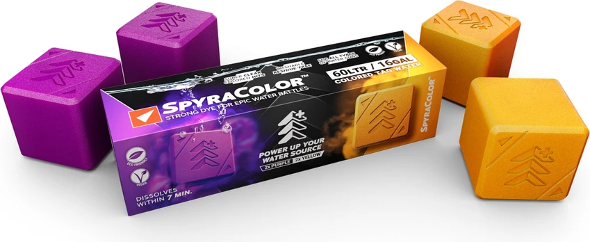 Spyra Color Yellow & Purple