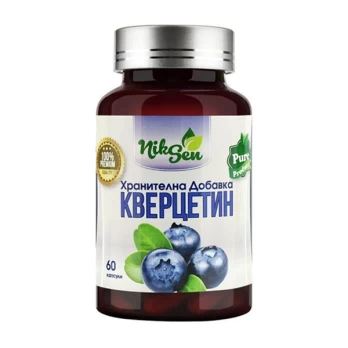 NikSen kvercetinas 500 mg, 60 kapsulių