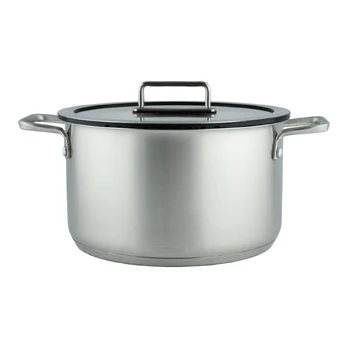 Nerūdijančio plieno puodas su dangčiu UNIWELL, 24 cm