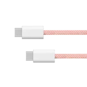 Kabel USB typu C - USB typu C 60 W 1,5 m różowy Kruger&Matz Basic kaina