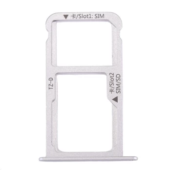 SIM kortelės laikiklis Huawei Mate 9 (Single) pilkas originalus (service pack)