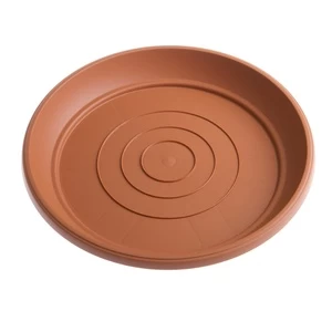 Vazono lėkštė Prosperplast Terra nova, ruda, 25 cm