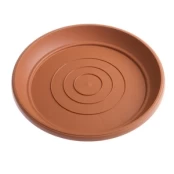 Vazono lėkštė Prosperplast Terra nova, ruda, 25 cm kaina