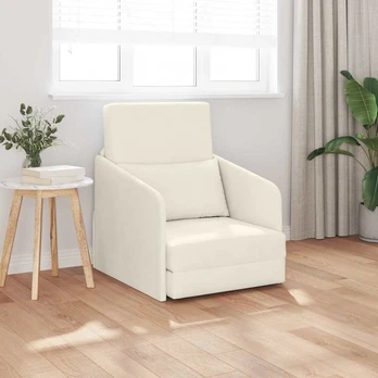 Sofa lova Kreminė 65 x 80 x 83 cm Aksomas